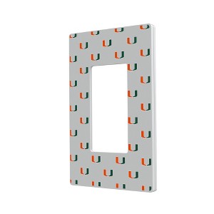 NCAA ACC Universities Fashion Pattern Hidden-Screw Light Switch Plate for Single Rocker - 1 of 4