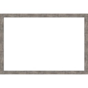 Amanti Art Marred Pewter Framed Dry Erase Magnetic Board - 1 of 4