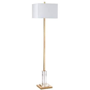 68" Talon Floor Lamp Gold/Clear (Includes CFL Light Bulb) - Safavieh