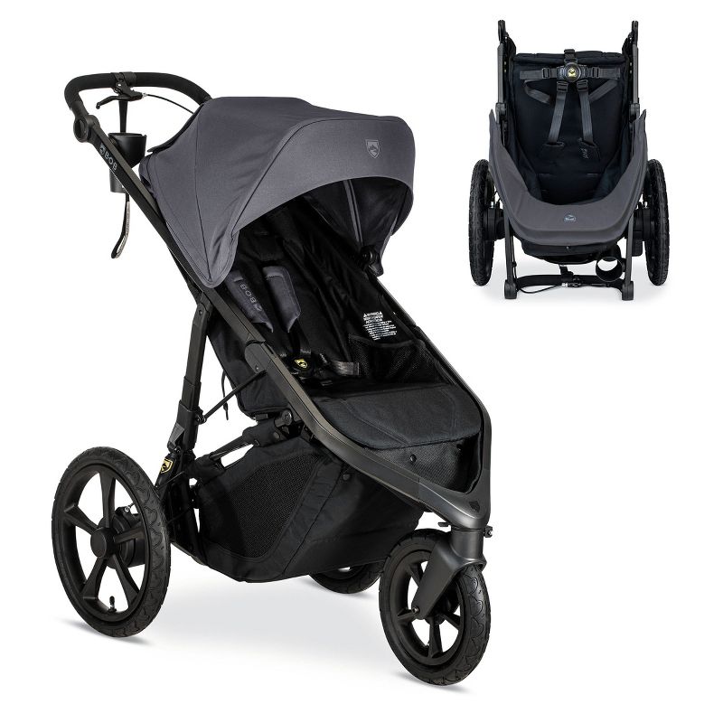 BOB Gear Wayfinder Jogging Stroller with Dual Suspension and Air-Filled Tyres, 1 of 5