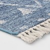 5' x 7' Tapestry Woven Outdoor Rug Blue - Threshold™ - 3 of 4
