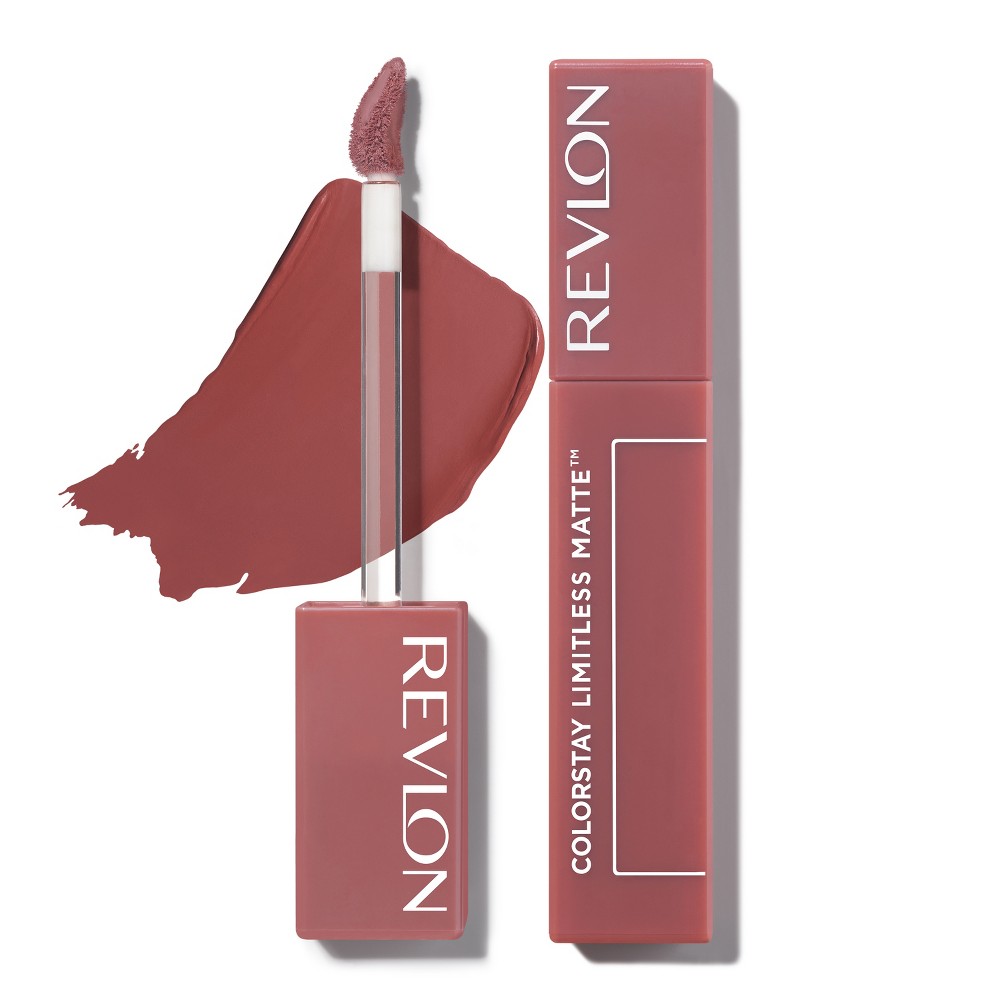 Photos - Lipstick & Lip Gloss Revlon No-Budge Matte ColorStay Limitless Liquid Lipstick - 012 Lead The W 