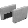 Belffin Corduroy Modular Armrest - Tool-Free Sofa Accessory with Removable Washable Cover - 3 of 4