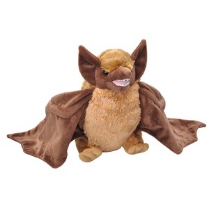 Wild Republic Cuddlekins Brown Bat Stuffed Animal, 12 Inches - 1 of 1