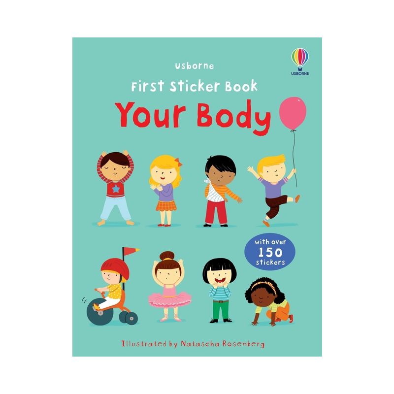 First Sticker Book Your Body - (First Sticker Books) by  Felicity Brooks (Paperback), 1 of 2