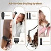 5 in 1 Blow Dryer Brush, Multi Hair Dryer Brush Set, Hair Styling Tools for Drying, Curling, Straightening - 2 of 4