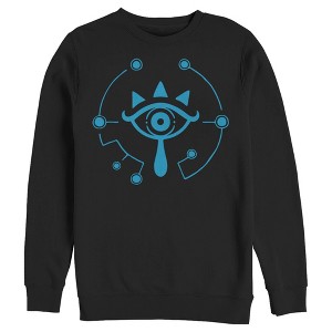 Men's Nintendo Zelda Breath of the Wild Eye Sweatshirt - 1 of 3