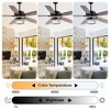 Parrot Uncle 52" LED Ceiling Fan with Light and Remote - 3 of 4