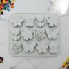 Unique Bargains Candy Making Moulds 12-Cavity Flower Butterfly Candy Mould Hand Wash 6.77"x5.67"x0.75" 1 Pc - 2 of 4