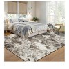 Machine Washable Modern Abstract Area Rug For Living Room Ultra Thin Non Slip Non Shedding Soft Carpet For Bedroom Low Pile Stain Resistant Indoor Ma - 3 of 4