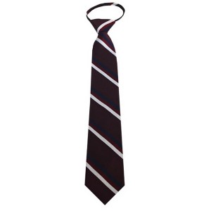 Men's Stripe 3.25 Inch W And 20 Inch L Zipper Neckties - 1 of 3