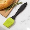 Unique Bargains Pastry Brush 28g Large Handle Brush Color Block Dishwasher Safe Silicone PP 7.87"x1.57" 1Pcs - 2 of 4