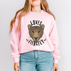 Simply Sage Market Loves Fiercely Sweatshirt - 1 of 4