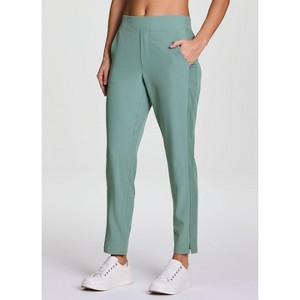 RBX Active Women's Lightweight Ankle Pant Everyday Straight Leg Weekend Pant with Pockets - 1 of 4