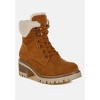 Madoka Fur Collar Chunky Ankle Boots Women - 2 of 4