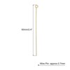 Unique Bargains DIY Craft Necklaces Bracelets Earrings Jewelry Making Iron 21 Gauge Eye Pins 200 Pcs - 2 of 4