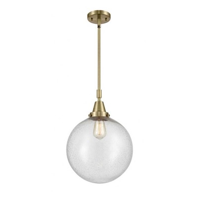 Beacon - 1 Light Stem Hung Mini Pendant In Industrial Style-16.13 Inches Tall and 12 Inches Wide