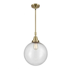 Beacon - 1 Light Stem Hung Mini Pendant In Industrial Style-16.13 Inches Tall and 12 Inches Wide - 1 of 1