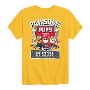 Boys' - Paw Patrol - Pawsome Pups To The Rescue Short Sleeve Graphic T-Shirt - 1 of 4