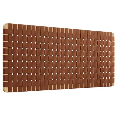 Modway Sparta Weave Wall-Mount Queen Vegan Leather Headboard