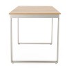 Cibola Outdoor Aluminum Rectangle Dining Table - Natural/Silver - Christopher Knight Home: UV & Water-Resistant, Seats 4 - 3 of 4