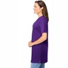 Woman Within Perfect Short-Sleeve Shirred V-Neck Tunic - 4 of 4