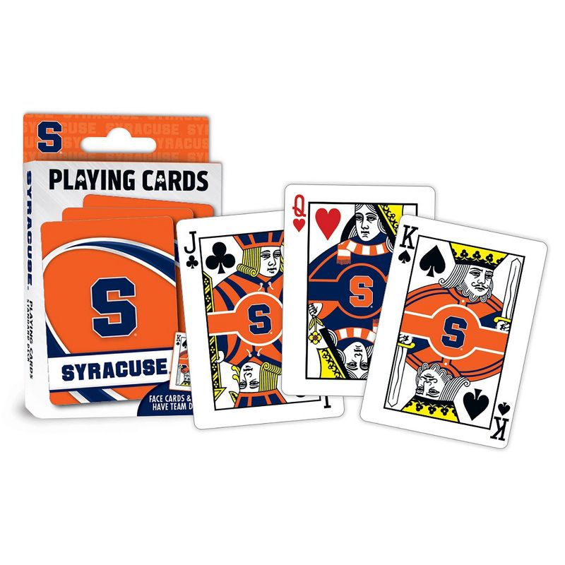 NCAA Syracuse Orange Playing Cards, 3 of 4
