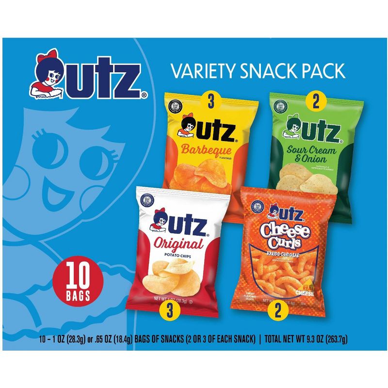 Utz Variety Snack Pack - 10ct/9.3oz, 2 of 5