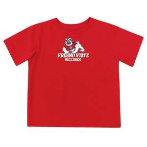 NCAA Fresno State Bulldogs Toddler Boys' 2pk Short Sleeve and Long Sleeve T-Shirts - 1 of 4