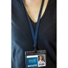 SICURIX Breakaway Plastic Hook Lanyard, Blue, Pack of 10 - 4 of 4