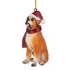 Design Toscano Boxer Holiday Dog Ornament Sculpture - 3 of 4
