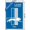 Trends International NFL Detroit Lions - Retro Logo 14 Unframed Wall Poster Prints - 3 of 4