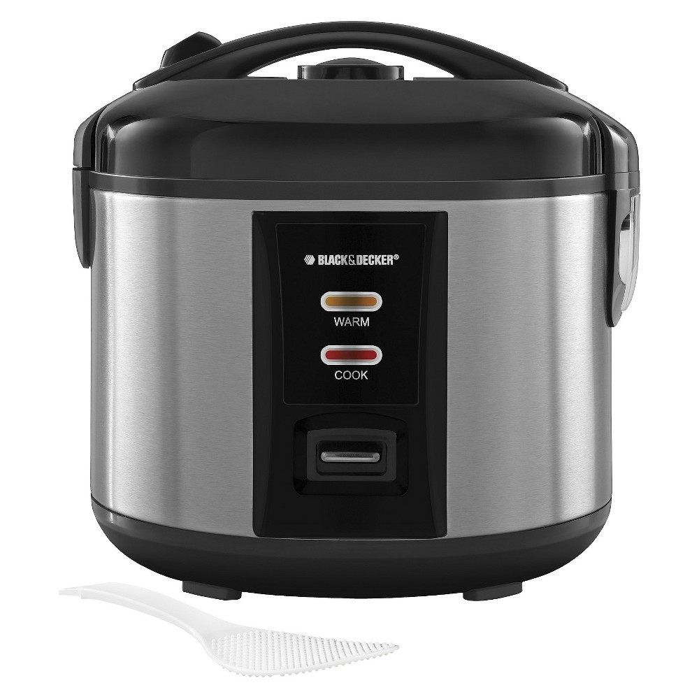 Black & Decker RC1860 700W 1.8 L 7.6 Cup Rice Cooker Non-usa Compliant, White