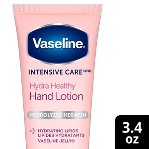 Vaseline Intensive Care Healthy Hands Stronger Nails Lotion - Scented - 3.4oz - 1 of 4