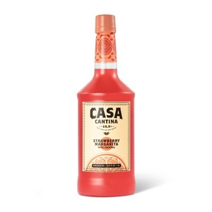 Casa Cantina Strawberry Margarita Wine Cocktail - 1.5L Bottle - 1 of 3