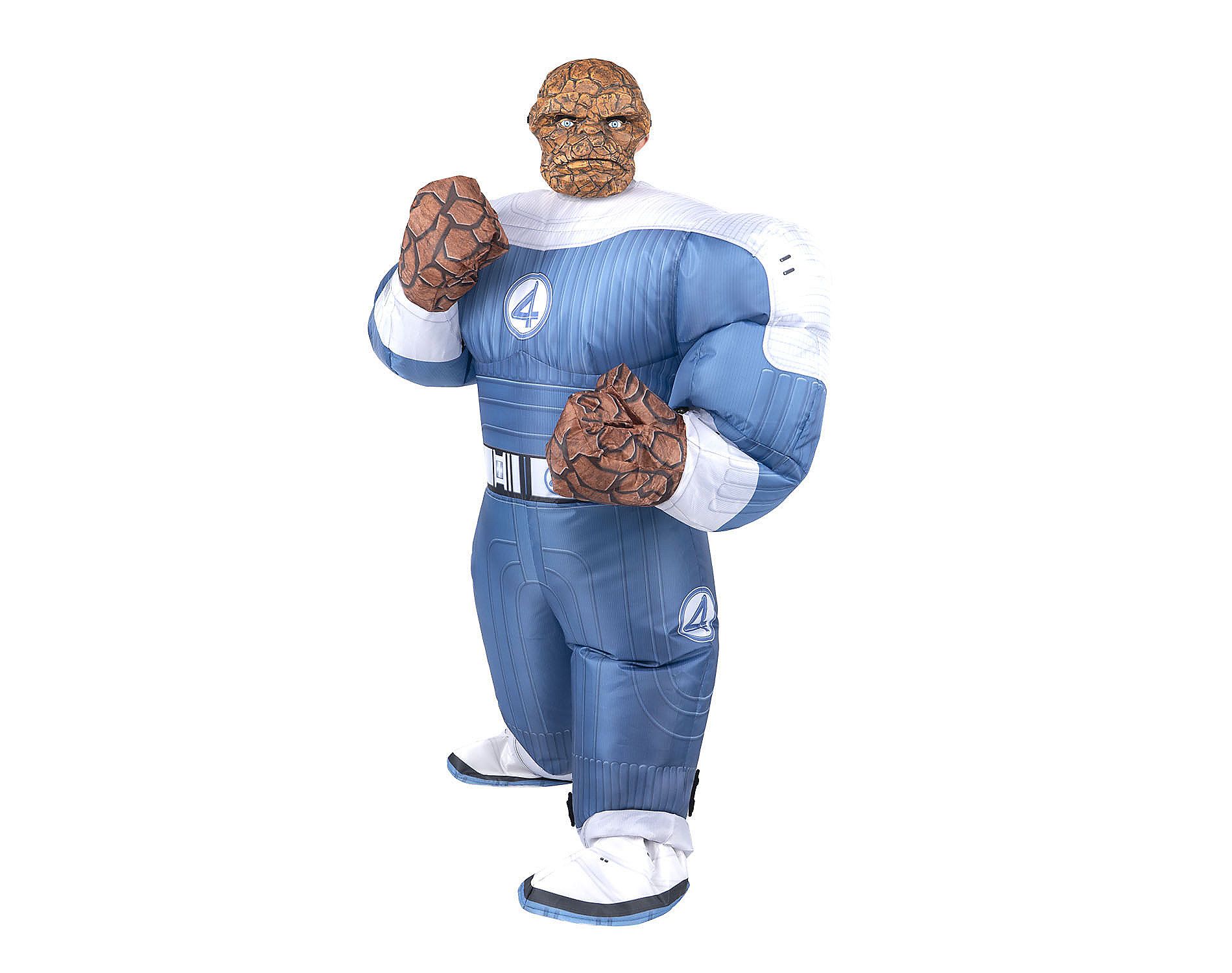 Marvel Kids' Fantastic Four Halloween Costume Jumpsuit 2pc - Multicolored