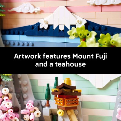 Детские конструкторы LEGO Art Japanese Cherry Blossom Landscape 31218 — фото 4