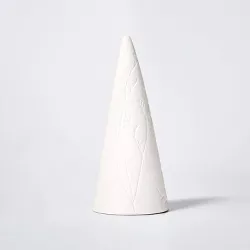Medium Stamped Ceramic Decorative Tree White - Threshold™ designed with Studio McGee