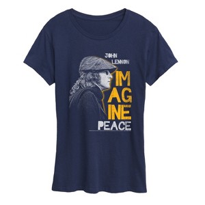 Women's - John Lennon - John Lennon Profile Short Sleeve Graphic T-Shirt - 1 of 4