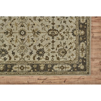 Eaton Gray and Taupe Hand-Tufted Wool Area Rug