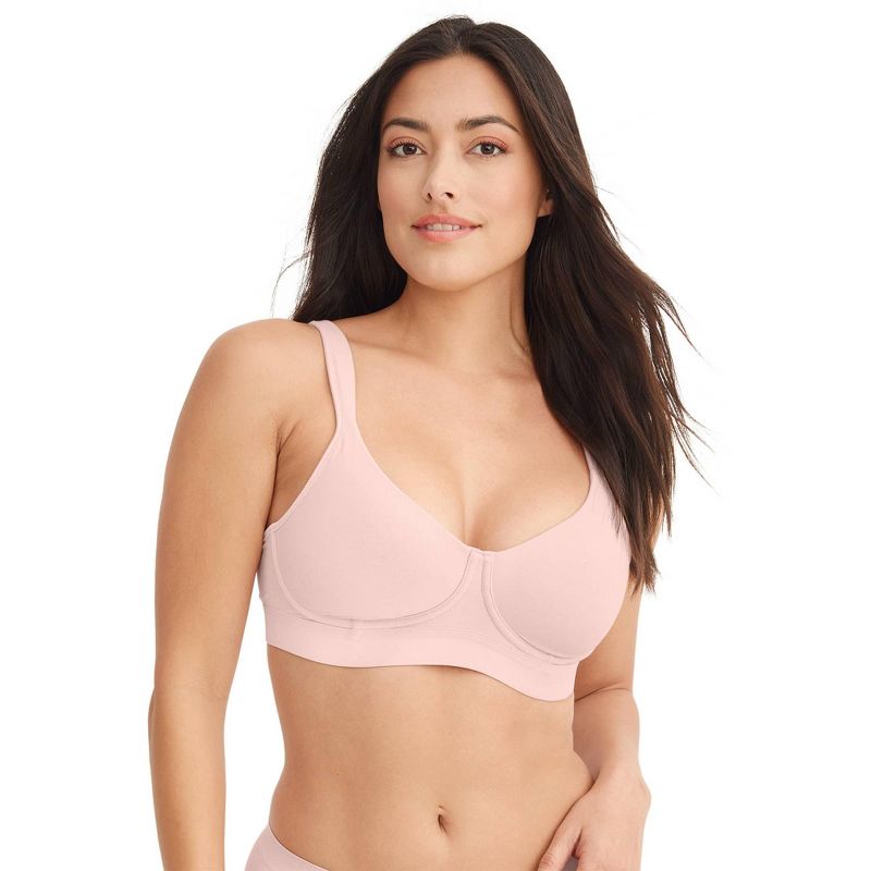 Jockey Women's Cooling Cotton Blend Wirefree Full Coverage Bra, 1 of 3