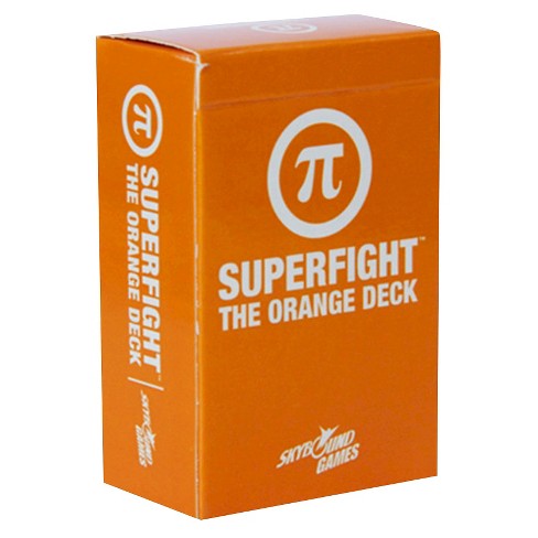 Superfight Orange Geek Deck Game Target