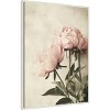 Amanti Art Soft Floral II by Tradelink Inhouse Artist Framed Canvas Wall Art - 2 of 4