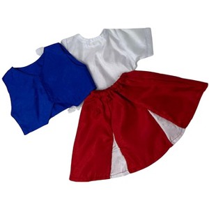 Doll Clothes Superstore Cheerleader Fits 18 Inch Girl Dolls Like American Girl Our Generation My Life Dolls - 1 of 4