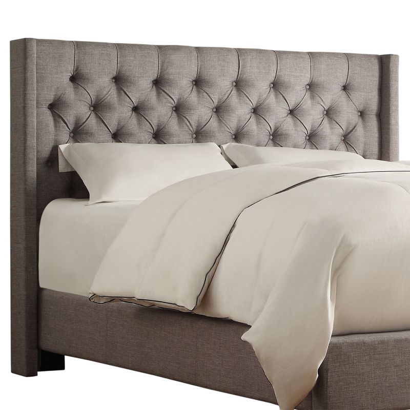 Highland Park Button Tufted Wingback Headboard - Inspire Q, 2 of 5