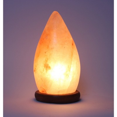 Tear Drop Salt Lamp Pink - Q&A Himalayan Salt