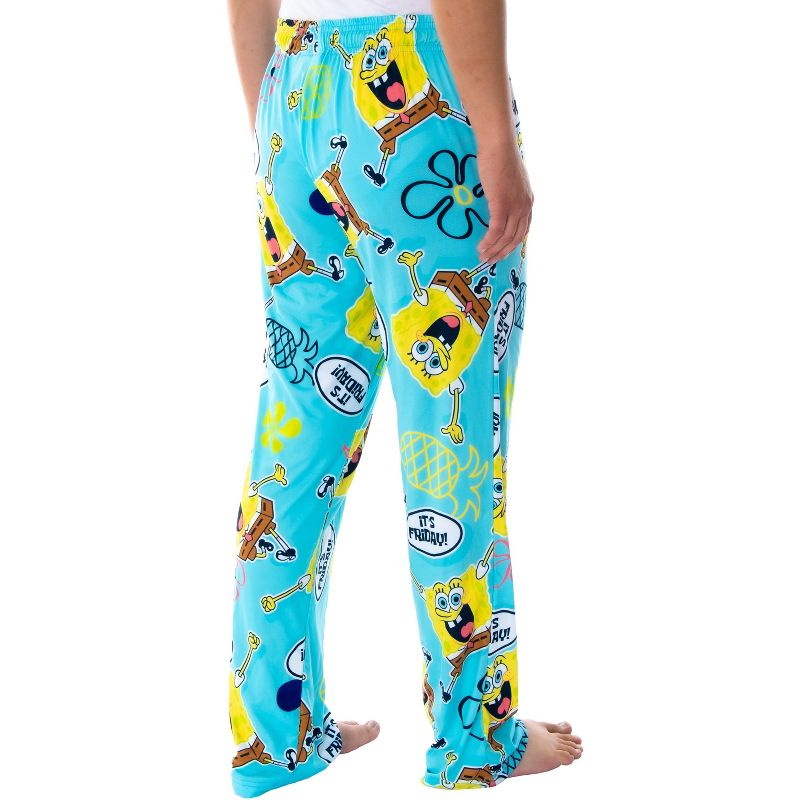 Nickelodeon SpongeBob SquarePants Women's It's Friday! Sleep Lounge Pajama Pants, 4 of 5