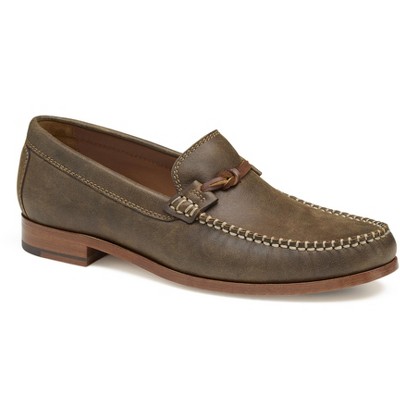 Johnston & Murphy Baldwin Leather Bit Loafer Dress Casual Slip-On Shoe