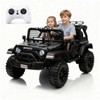 24V 2-Seater Kids Ride On Truck, Electric Car w/ Remote, 4WD, LED Lights, Music, 7Ah Battery & 2 Speeds - 2 of 4