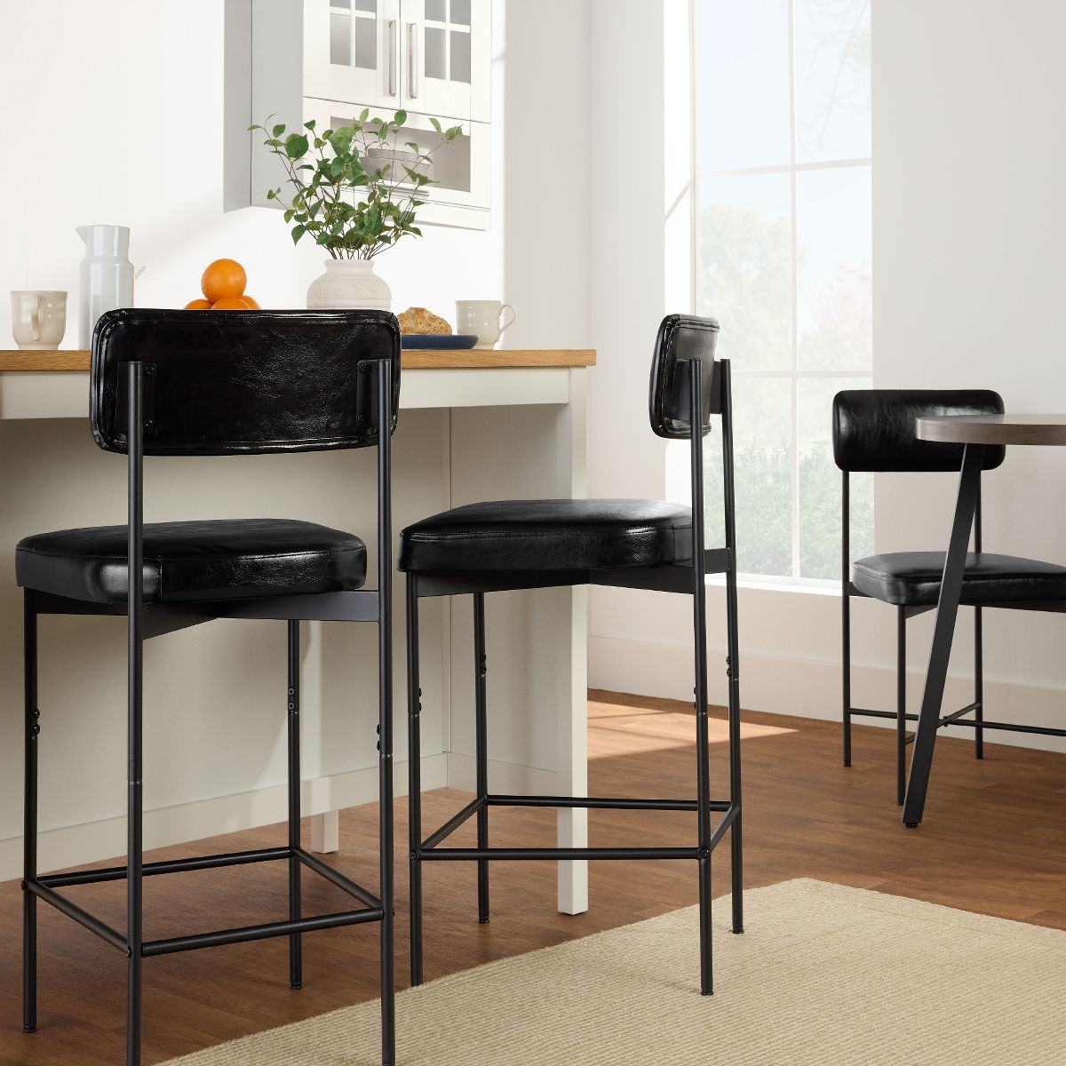 Best Choice Products Set of Counter Height Bar Stools - thumbnail 4